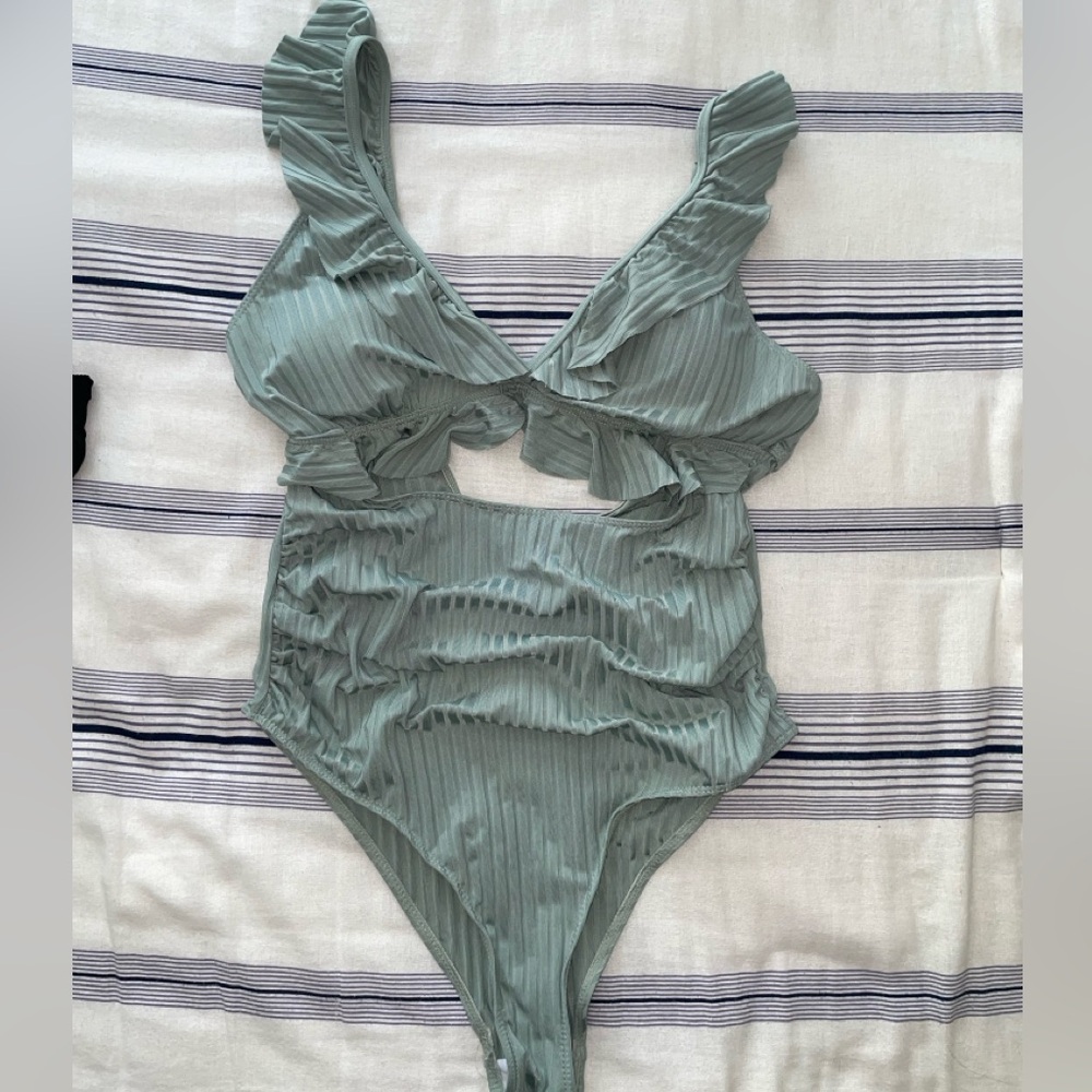 Maternity swimsuit one-piece Large